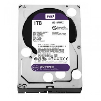 1TB WD Purple SATA 6Gb/s 64MB DV 7/24 WD10PURZ