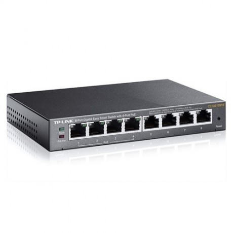 TP-LINK TL-SG108PE 8PORT 10/100/1000 YÖNETİLEBİLİR POE SWITCH