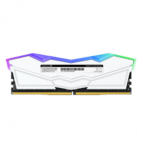 Team T-Force DELTA RGB White 32GB 2x16GB 5600Mhz DDR5 CL32 Gaming Ram (FF4D532G5600HC32DC01)
