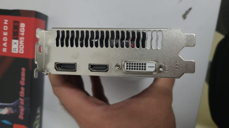 Axle AMD Radeon RX 550 AX-RX-550/4GD5P8DIP 4GB GDDR5 128Bit DX12 Gaming (Oyuncu) Ekran Kartı (OUTLET)