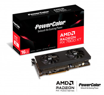POWERCOLOR Radeon RX 7800 XT 16GB GDDR6 256Bit (16G-P) Ekran Kartı