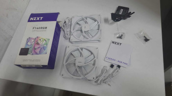 NZXT F140RGB CORE RF-R14DF-W1 140MM IKILI (OUTLET)