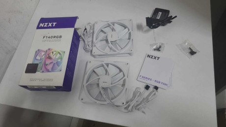 NZXT F140RGB CORE RF-R14DF-W1 140MM IKILI (OUTLET)