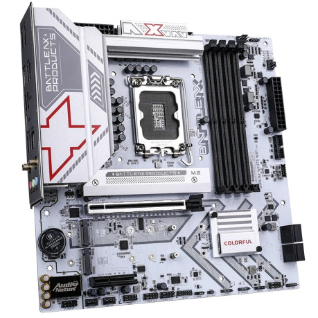 COLORFUL BATTLE-AX B860M-WHITE WIFI 6 V20 DDR5 7600M
