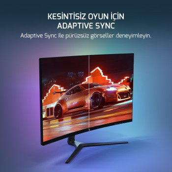 27 GAMEPOWER VIVID V80 CURVED 0.5MS 300Hz MONITOR
