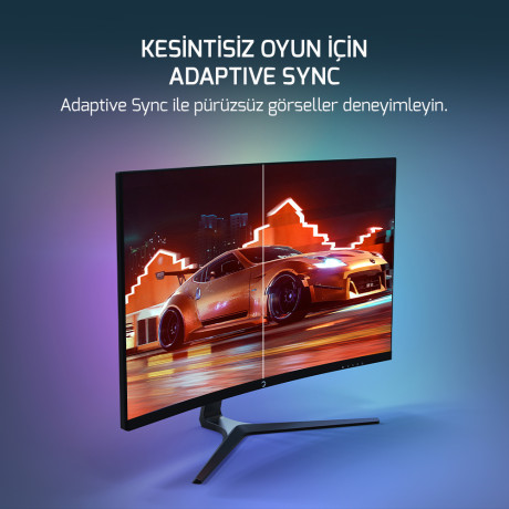 27 GAMEPOWER VIVID V80 CURVED 0.5MS 300Hz MONITOR