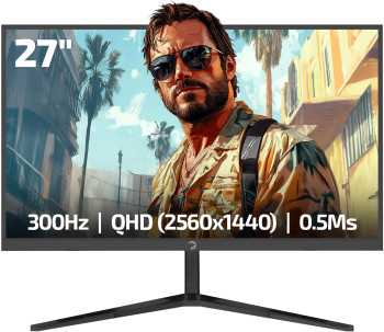 27 GAMEPOWER RAPID Q-MAX FLAT 0.5MS 300Hz QHD MONITOR
