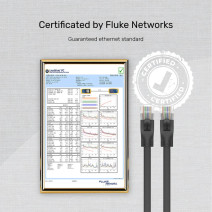 UNITEK CAT6 PATCH KABLO 2MT FLAT 1GBPS, SİYAH (C1810GBK)