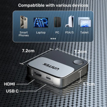 UNITEK WIRELESS 4K&60Hz KABLOSUZ GÖRÜNTÜ AKTARICI (V1162B01)