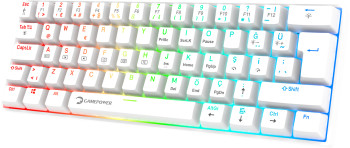 GAMEPOWER LYRA RGB 60M KLAVYE MEKANIK BLUE SW BEYAZ