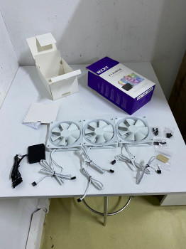 NZXT F120 RGB RF-R12TF-W1 TRIPLE BEYAZ FAN(OUTLET)