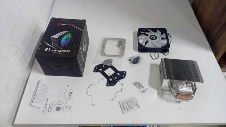 120MM E1 AIR COOLER ARGB BLACK BFA-E1-C412(OUTLET)