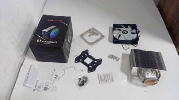 120MM E1 AIR COOLER ARGB BLACK BFA-E1-C412(OUTLET)