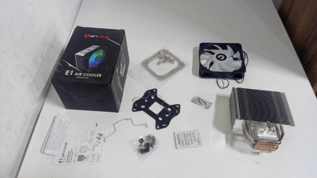 120MM E1 AIR COOLER ARGB BLACK BFA-E1-C412(OUTLET)