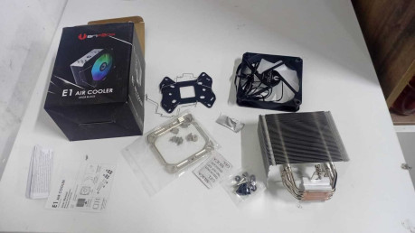 120MM E1 AIR COOLER ARGB BLACK BFA-E1-C412(OUTLET)