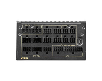 MSI MEG AI1600T PCIE5 1600W80+ TITANIUM FULMODULAR