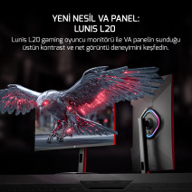 24 GAMEPOWER LUNIS L20 FLAT 0.5MS 240Hz MONITOR