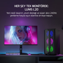 24 GAMEPOWER LUNIS L20 FLAT 0.5MS 240Hz MONITOR