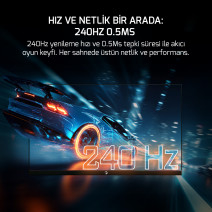 24 GAMEPOWER LUNIS L20 FLAT 0.5MS 240Hz MONITOR