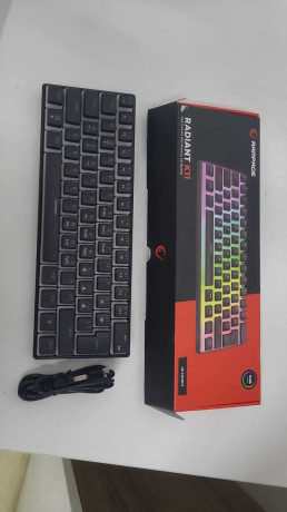RAMPAGE RADIANT K11 SİYAH RED SWITCH KLAVY(OUTLET)