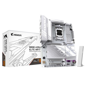 GIGABYTE ANAKART AMD AM5 ATX B850 AORUS ELITE ICE WF7 ANAKART