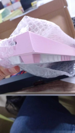 REDRAGON FIZZ RGB PEMBE KLAVYE K617-RGB WP(OUTLET)