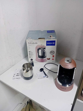 KORKMAZ A860-06 KAHVEKOLIK ROSE GOLD/KROM (OUTLET)