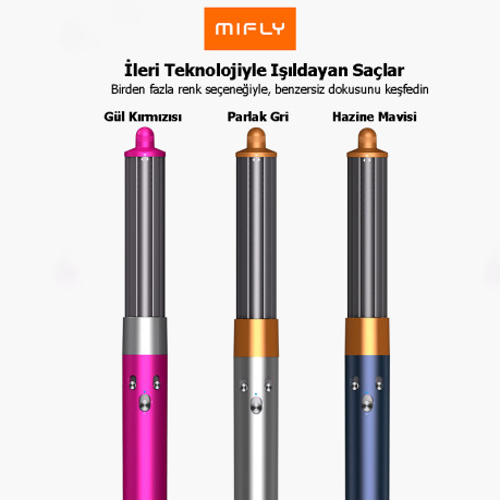 MIFLY MULTI X9 FONKSIYONLU GRI SAC SEKILLEN