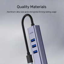 UNITEK 4-IN-1 ETHERNET HUB (Y-3088B)