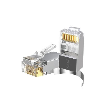 UNITEK CAT7 RJ45 50'Lİ PASS TROUGH KONNEKTÖR (OT1093ATP01)