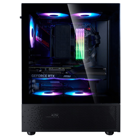 XPG InvaderX Mini ARGB USB 3.2 Siyah ATX Mid-Tower Kasa (INVADERXMINIMT-BKCWW)