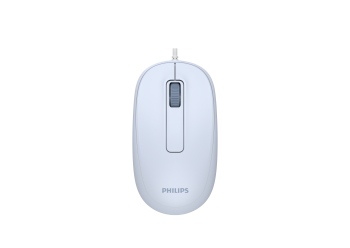 PHİLİPS KABLOLU MOUSE SPK7238J AÇIK MAVİ