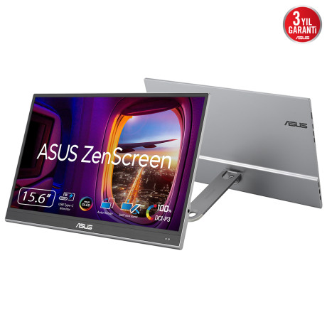15.6 ASUS ZENSCREEN MQ16AHE 1MS 60HZ  FHD TAŞINABİLİR
