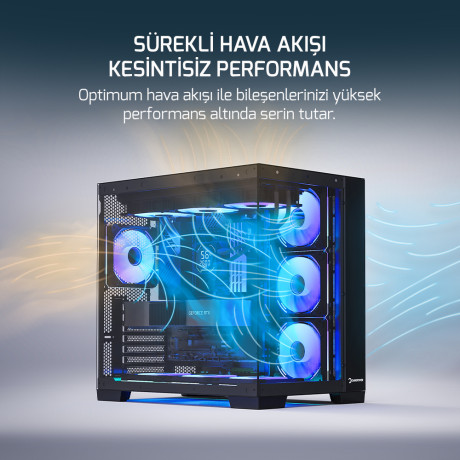 GAMEPOWER WARCRY PULSE 4X ARGB GAMING KASA 850W BRONZE