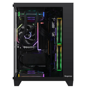 Segotep U502 Siyah 650W 80+ Midi Tower mATX Gaming (Oyuncu) Kasa