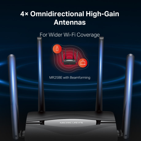 Mercusys MR25BE Dual Band Wi-fi 7 Router