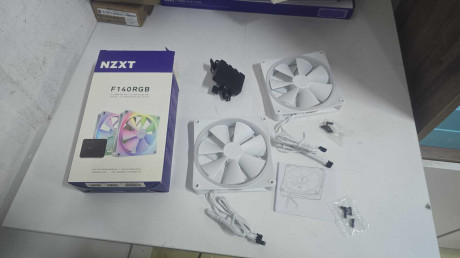 NZXT F140RGB CORE RF-R14DF-W1 140MM IKILI (OUTLET)