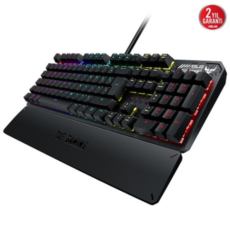 ASUS RA05 TUF GAMING K3 D/RD RED SWITCH RGB KLAVYE