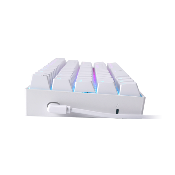 REDRAGON K630W-RGB DRAGONBORN BEYAZ KABLOLU KLAVYE