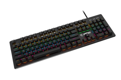 MSI FORGE GK300 RED SWITCH RGB MEKANIK GAMING KLAV