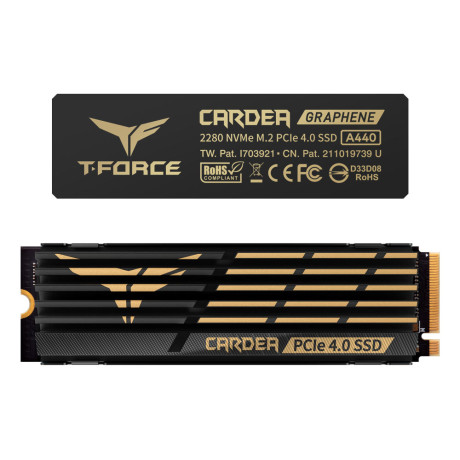 Team T-Force CARDEA A440 2TB M.2 Gen4x4 7000/6900 MB/s SSD Disk (TM8FPZ002T0C327)