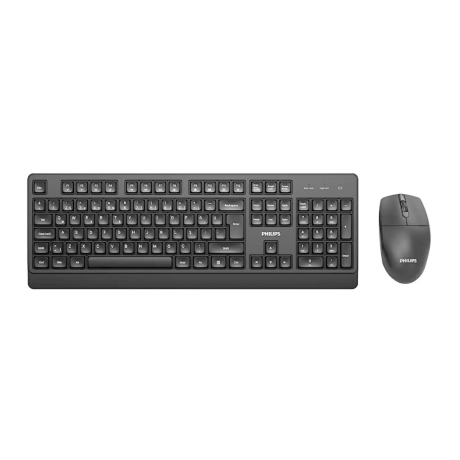 PHILIPS KABLOSUZ KLAVYE&MOUSE SET SPT6347B SİYAH