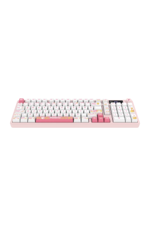 HAWK GAMING HK258WP KABLOSUZ BEYAZ PEMBE KLAVYE
