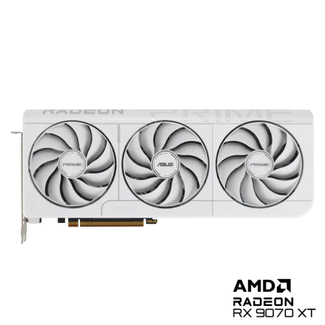 ASUS PRIME RX9070XT WHITE 256Bit 16GB VGA