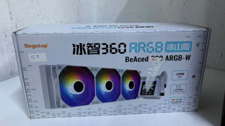 SEGOTEP BeAced 360 Beyaz 360mm Sıvı Soğutu(OUTLET)