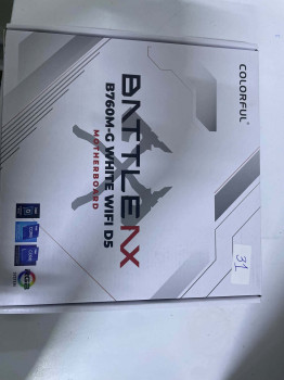 COLORFUL BATTLE-AX B760M-G WHITE WIFI V20 (OUTLET)