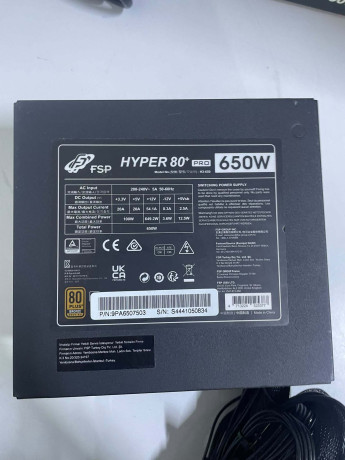 FSP HYPER H3-650 80+ BRONZE PRO 650W POWER(OUTLET)