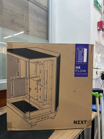 NZXT H6 FLOW CC-H61FB-01 SIYAH KASA(OUTLET)