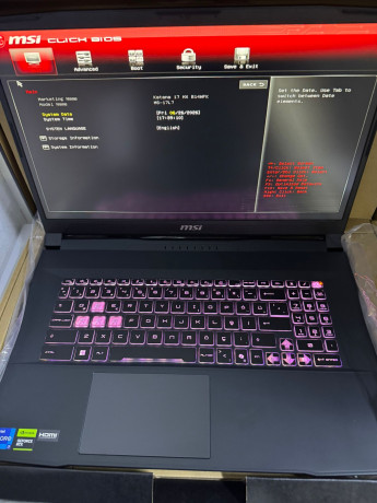MSI KATANA 17 HX B14WFK216XTR NOTEBOOK(OUTLET)