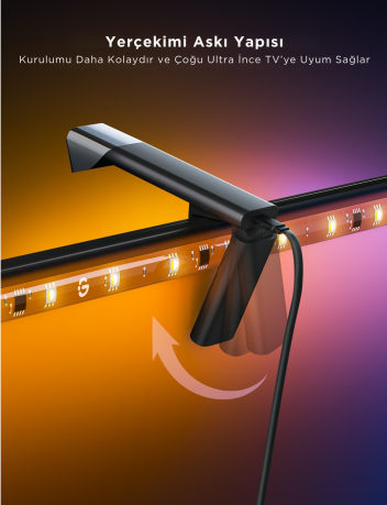 GOVEE ENVISUAL LED 3 LITE 40-50INC - H60973D1